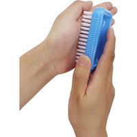 オーエ 手洗いしま専科 爪ブラシ 64408 1セット(1個×10)