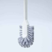 オーエ トイレブラシ アルモア トイレケースブラシ付 ミストピンク 80571 4個（直送品）