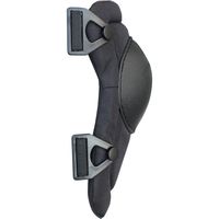 ケイワーク フック式ヒザパッド 黒 フリー PW-45 1セット(1組×5)