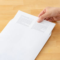 マルアイ クラフト封筒 藤壺パック 角4 80G ホワイト PK-4W 10袋(100枚:10枚入×10)