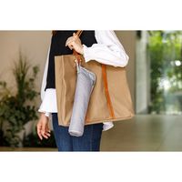 山崎産業 SUSUカサケース抗菌L ストライプ BK 4903180191352 1箱（1個入）（直送品）