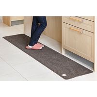 山崎産業 NEWクラスタイル キッチンマット45×210 ブラウン 4903180188574 1箱（1枚入）（直送品）