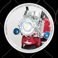 ミズタニ 電動バイクS.A.ニューパイソン Mレッド 4985404055336（直送品）