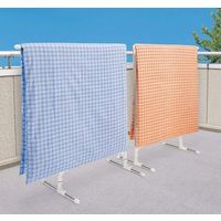 モリ工業 ベランダ布団干 スリム幅セパレートタイプ 4台set FC-10（直送品）