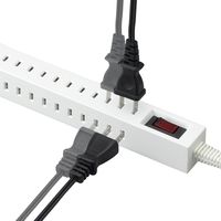 ヤザワコーポレーション 差し込みフリータップ2面ブレーカーSW付1.5mホワイト H9B10115WH 1個