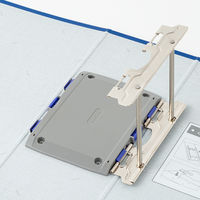 ライオン事務器 パイプ式F両開き環境No.7103RKブルー 11288 1冊