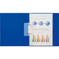 ライオン事務器 リングF RFー228MーTD ブルー 12180 1セット(3冊)