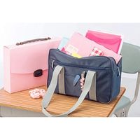 ライオン事務器 キャリングバッグ イロキャリ CA-143 ビターショコラ 12824 1個