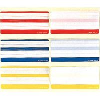 ライオン事務器 クリアーラベル No.90 青 13601 3冊