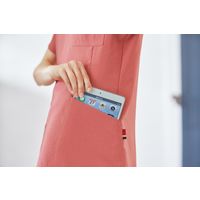 フォーク レディスジップスクラブ S.ネイビー 7071SC-17-4L 1枚　スクラブ（直送品）