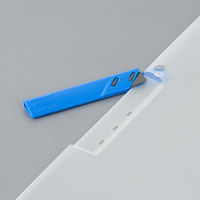 リヒトラブ ウーパーファイル A4S 青 20枚収容 F-3570-8 5冊