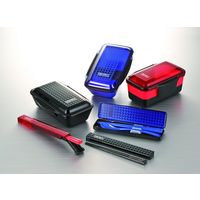 小森樹脂 箸・箸箱セット(M)(フライハイト) レッド 797849 1セット(10個)（直送品）