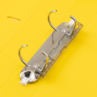 キングジム Dリングファイル<脱・着> A4タテ型 適正収納枚数250枚 黄 687キイ 1セット(2冊)