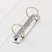 キングジム DリングファイルBF A4タテ型 2穴 適正収納枚数350枚 グレー 609BFクレ 5冊