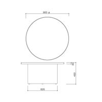 水上 キッズ専用テーブルニューピペ 空色 KS-PP-MP-22 1個 62-0861-95（直送品）