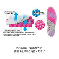 呼吸するジェルインソール 女性用フリー 27001 1組(2個) 63-1270-48
