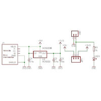 スイッチサイエンス MicroUSB接続5V/3.3V電源ボード SSCI-023986 1個 63-3117-67（直送品）