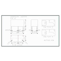 LINKMAN プリント基板用リレー(コイル電圧6VDC) ETRJE-106DZ 1個 63-3048-55（直送品）