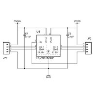 スイッチサイエンス PCA9517ADP I2Cレベル変換バスバッファ基板 SSCI-023757 1個 63-3117-59（直送品）