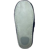 テンダイ マイクロファイバー外縫いスリッパ 紳士 ネイビー C119122 1セット(4足入)（直送品）