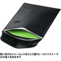 サンワサプライ 防水PCインナーケース 13.3インチワイド対応 防水規格IPX6 IN-WP13BK 1個