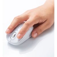 サンワサプライ Bluetooth3.0ワイヤレス ブルーLEDマウス 左右対称 ホワイト MA-BTBL29W 1個（直送品）