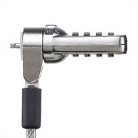 サンワサプライ 標準スロット対応セキュリティワイヤー・ダイヤル錠 長さ2.0m SLE-39S 1個