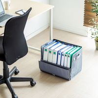 サンワサプライ テレワークアンダーBOX グレー BAG-TW4GY 1個（直送品）