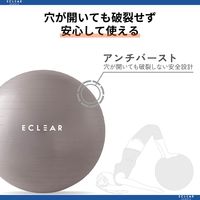 エレコム バランスボール/65cm/グレー HCF-BB65GY 1個（直送品）