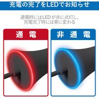 エレコム シガーチャージャー/150cm/2.4A/インジケーター付/ブラック MPA-CCL01BK 1個