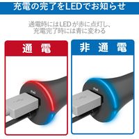 エレコム シガーチャージャー/150cm+USBAポート/4.8A/インジケーター付/ブラック MPA-CCL02BK 1個