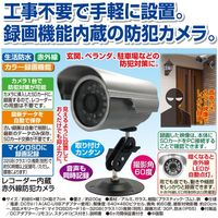 ブロードウォッチ レコーダー内蔵赤外線防犯カメラ a18975（直送品）