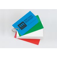 レイメイ藤井 単語カード チェックカード付 ワイド(表紙カラー選択不可) WD12 1セット(10個)