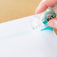 トンボ鉛筆 テープのり ピットタックエッグ 使い切りタイプ 弱粘着/仮止め/ふせんが作れる PN-EK 5個