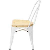 東谷 アラン チェア ホワイト PC-135WH 1脚（直送品）