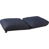 東谷 リクライナー 座椅子 ネイビー RKC-941DM 1脚（直送品）