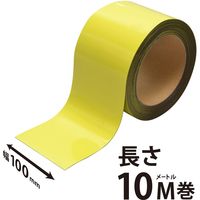 マグエックス マグネットロール 黄ツヤ100幅10m巻 MSGR-08-100-10-Y 1巻