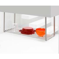 田窪工業所 キッチン収納棚 水切りパイプ棚 A1段 90cm PA1-90 1台