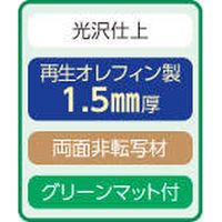 ライオン事務器 デスクマット No.5-PRK 25404（直送品）