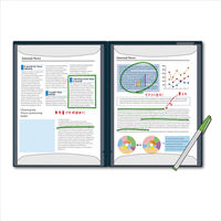 キングジム　カキコホルダー　透明　Ａ４タテ　乳白　８６５７Ｔニユ