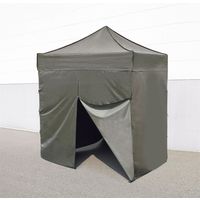 エスコ 2.0x 2.0m 四脚テント(OD色/張ロープ環付) EA915-17A 1個（直送品）