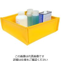 エスコ 610x 610x121mm/25L 折畳オイルトレイ EA992DB-113 1個（直送品）