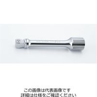 エスコ 1/2”DRx 75mm エクステンションバー(スイベル) EA618CB-75 1セット(3個)（直送品）