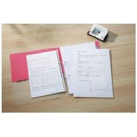 コクヨ キャンパス プリントもとじやすい2穴ルーズリーフバインダー ル-PP158P 1セット(5冊)