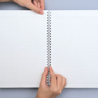 リヒトラブ Pastello ツイストノート A5 リーフ30枚 N1958-3レッド N1958-3 1冊