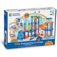 Learning Resources STEM エンジニアリング＆デザインビルディングセット シティ 765023828436（直送品）
