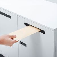 サンワサプライ パーソナルロッカー 2連2段 4人用 ダイヤル錠 幅800×奥行450×高さ1000mm ホワイト PLK-TW4W 1台（直送品）