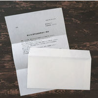 大直 大直礼状紙 A4用洋長3封筒 50枚入 205003010 1セット