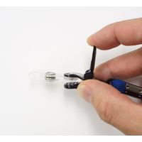 オープン工業 ループ紐 脱着クリップ 緑 NB-50-GN 1袋 (10本入)