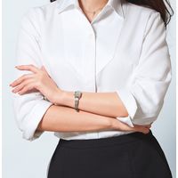 カーシーカシマ シチブソデシャツブラウス ホワイト 13号 ESB597-11_13 1着